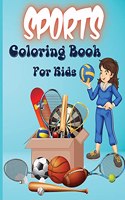 Sports Coloring Book For Kids