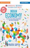 Oswaal Indian Economy for UPSC civil services preliminary and main examinations by Pratik Gupta