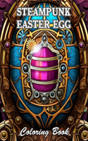 Steampunk Easter Egg Coloring Book