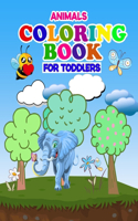 Animals Coloring Book For Toddlers