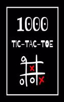 1000 Tic-Tac-Toe: Classic Activity Book for Seniors, Adults and Kids; Ideal for a gift! Paper Game Book, Puzzle Activities.