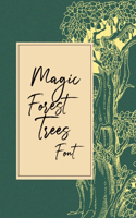 Magic Forest Trees Font