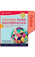 Mathematics for Cambridge International as and a Level Pure Mathematics 1 for Cambridge as & a Level Online Student Book