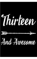 Thirteen And Awesome