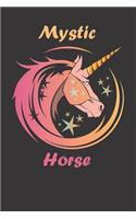 Unicorn Mythical Horse Notebook Journal