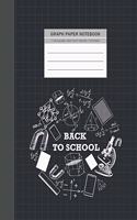 Graph Notebook: Back to School 1 cm Square Graph Paper Quad Ruled Notebook Graph Composition Notebook Graphing Notebook Science & Math Notebook Graph Composition Bo(6 Squared Paper Notebook)