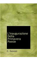 L'Inaugurazione Della Primavera Poesie