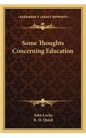 Some Thoughts Concerning Education