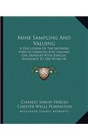 Mine Sampling And Valuing