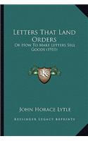 Letters That Land Orders