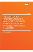 The Quest of Joy