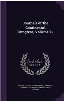 Journals of the Continental Congress, Volume 21