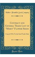 Contract and General Trade List of 