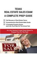 Texas Real Estate Exam A Complete Prep Guide