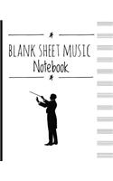 Blank Sheet Music Notebook - Musicians Journal (Classic)