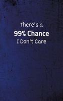 There's a 99% Chance I Don't Care