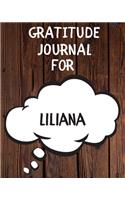 Liliana's Gratitude Journal