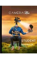 camera men student notebook