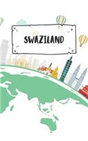 Swaziland: Ruled Travel Diary Notebook or Journey Journal - Lined Trip Pocketbook for Men and Women with Lines