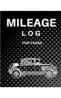 Mileage Log book for Taxes