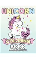 Unicorn Coloring Book for Kids Ages 4-8