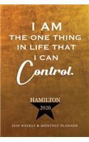 Hamilton Calendar 2020