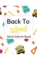 Back to School Word Search