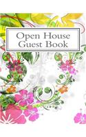 Open House Guest Book