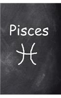 2019 Daily Planner Pisces Symbol Zodiac Sign Horoscope Chalkboard 384 Pages: (Notebook, Diary, Blank Book)(2019 Planners Calendars Organizers Datebooks Appointment Books Agendas)