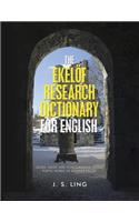 Ekelöf Research Dictionary for English