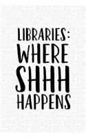 Libraries Where Shhh Happens