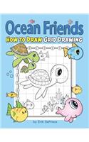 Ocean Friends How To Draw Grid Drawing