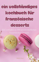 Vollständiges Kochbuch Für Französische Desserts