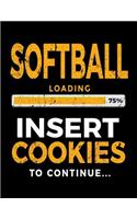 Softball Loading 75% Insert Cookies to Continue: Softball Sketch Book