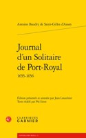 Journal d'Un Solitaire de Port-Royal