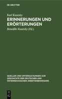 Erinnerungen Und Erörterungen