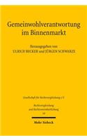 Gemeinwohlverantwortung im Binnenmarkt