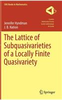 Lattice of Subquasivarieties of a Locally Finite Quasivariety