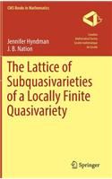 Lattice of Subquasivarieties of a Locally Finite Quasivariety