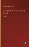Annales du Musée d'histoire naturelle de Marseille