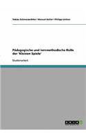 Pädagogische und lernmethodische Rolle der 'Kleinen Spiele'