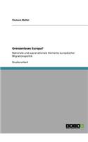 Grenzenloses Europa?