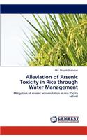 Alleviation of Arsenic Toxicity in Rice through Water Management