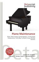 Piano Maintenance