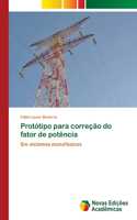 Protótipo para correção do fator de potência