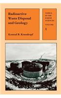Radioactive Waste Disposal and Geology
