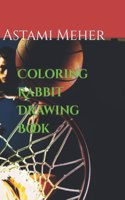 Coloring Rabbit Drawing Book