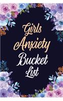 Girls Anxiety Bucket List
