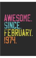 Awesome Since February 1974
