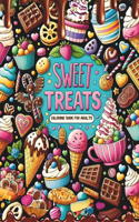 Sweet Treats Coloring Book for Adults